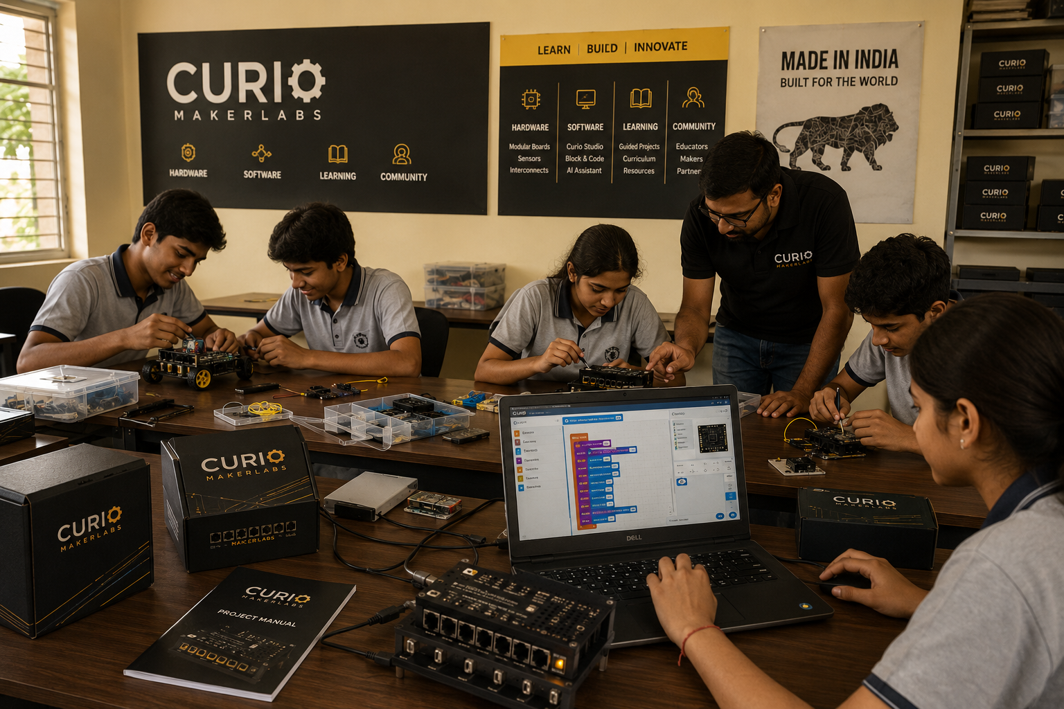 Curio Studio 3D module view