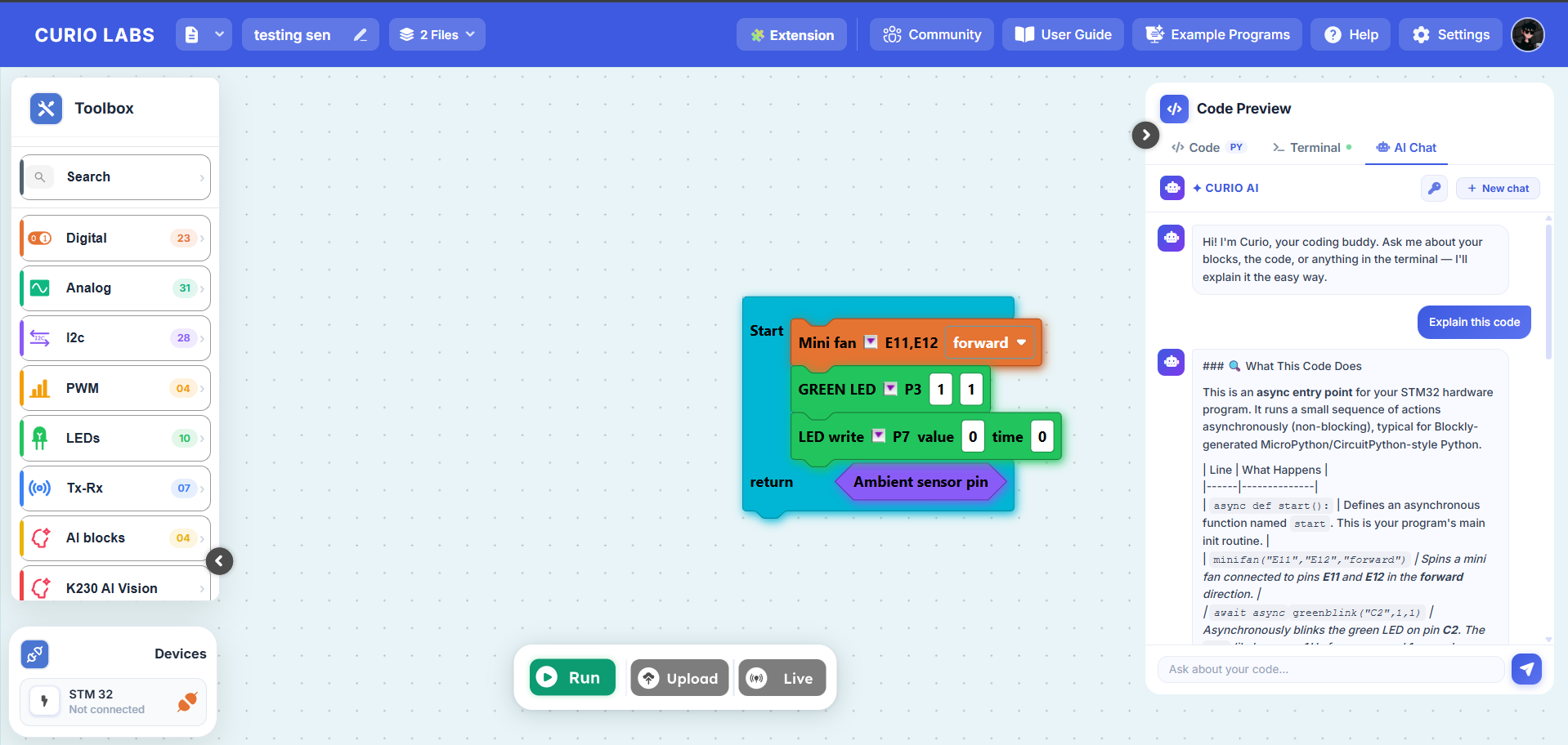 Curio Studio screenshot
